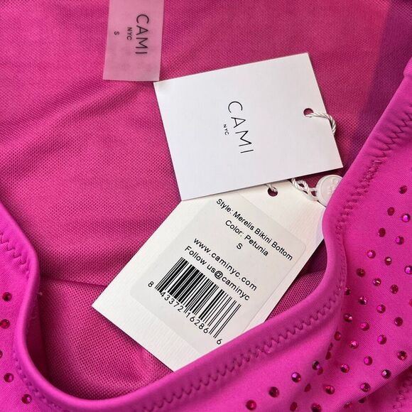 NWT Cami NYC Merari and Merelis High Waist Crystal Bikini Set NWT XS S - Picture 10 of 13